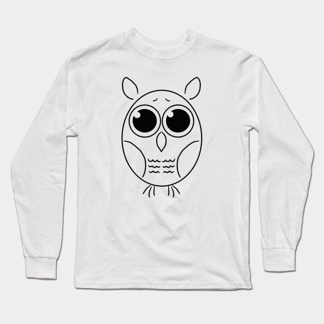 Owlet Long Sleeve T-Shirt by MINNESOTAgirl